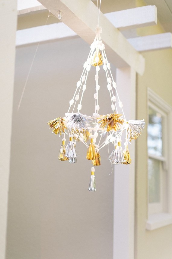 All white first birthday