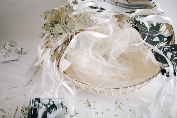 All white first birthday