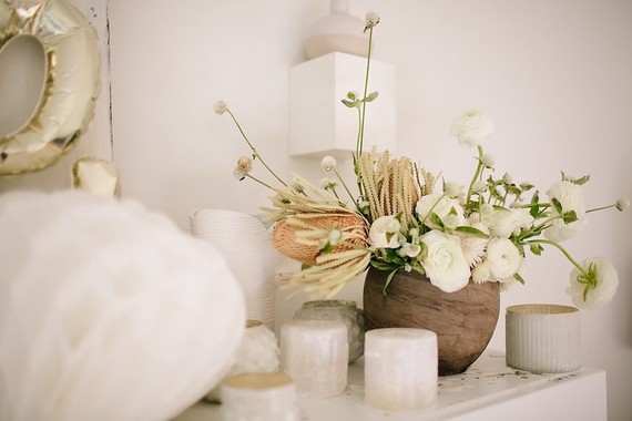 All white first birthday