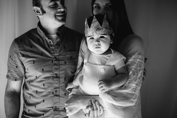 All white first birthday