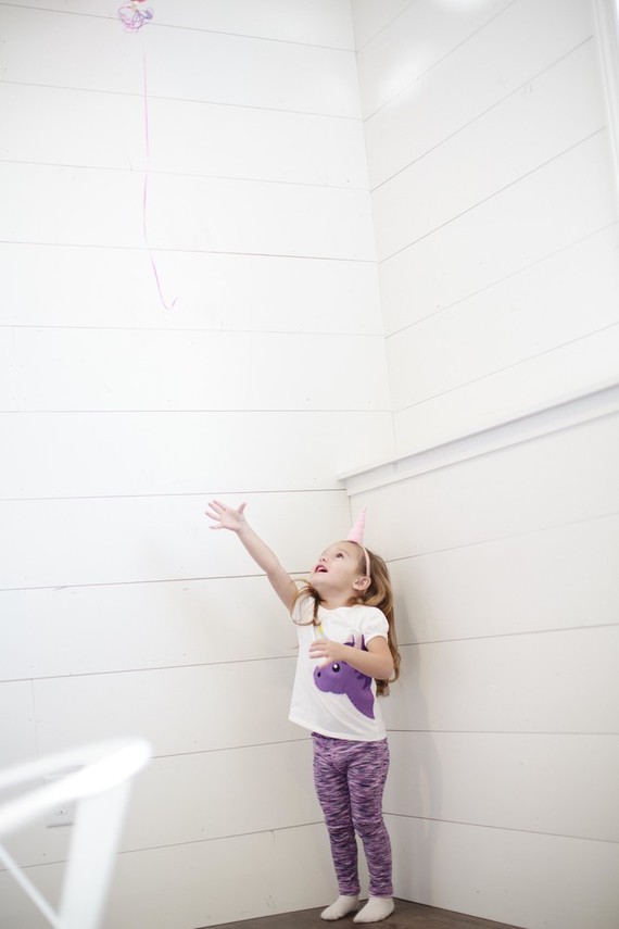 Spring floral unicorn birthday party