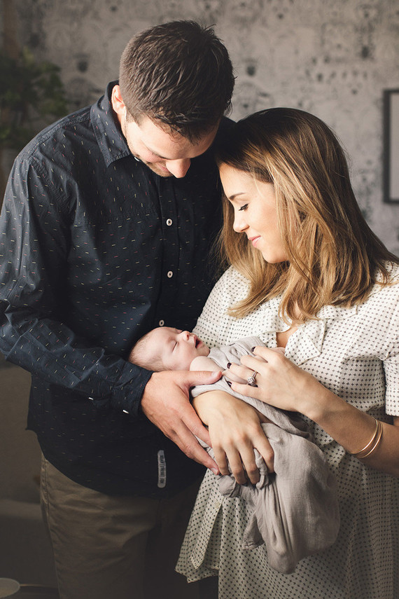 at home newborn photos