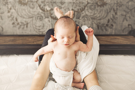 at home newborn photos