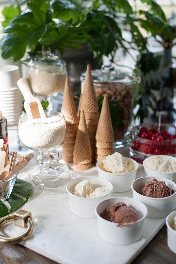 Ice cream baby shower
