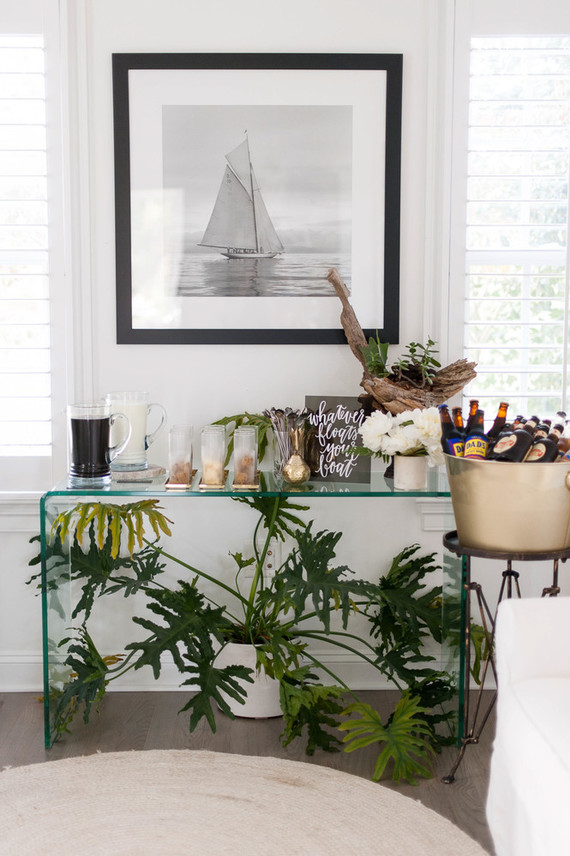 Ice cream float station