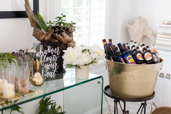 Ice cream float station