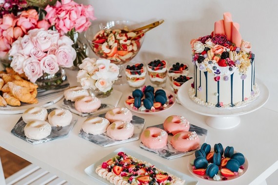 berries and blooms baby shower Inspiration