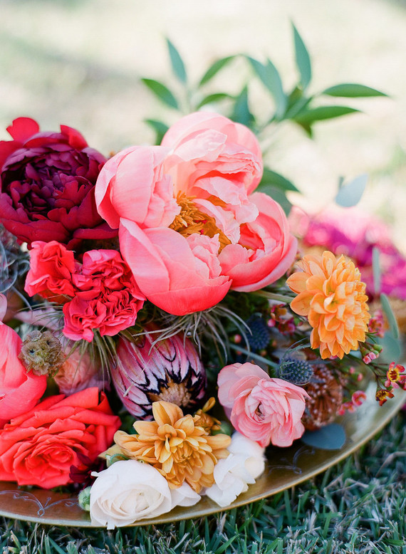 Colorful florals