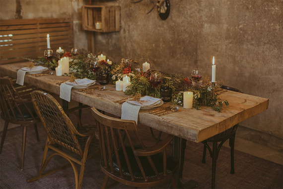 Fall tablescape