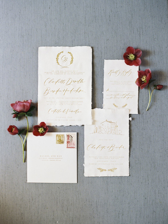 Romantic invites Inspiration