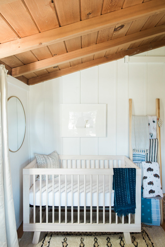 Indigo boho boy's nursery