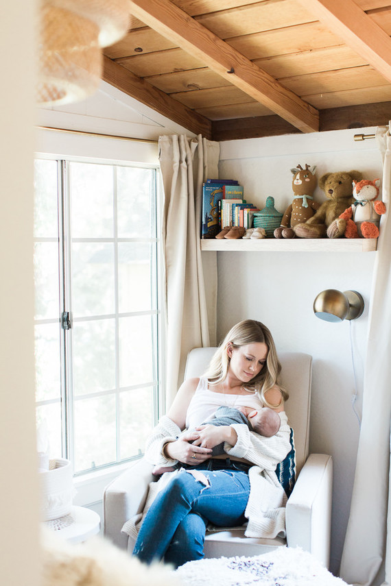 Indigo boho boy's nursery