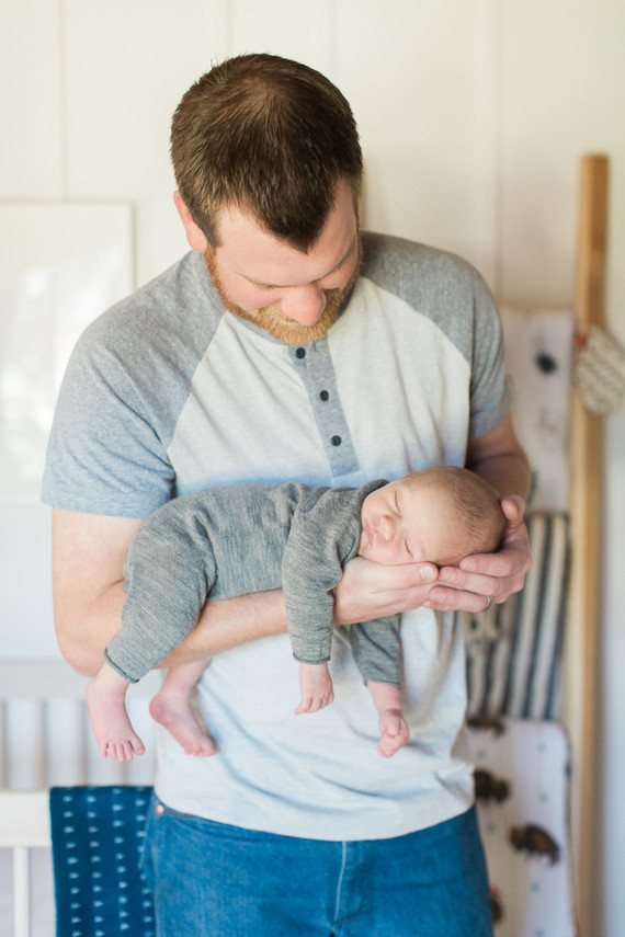 Indigo boho boy's nursery