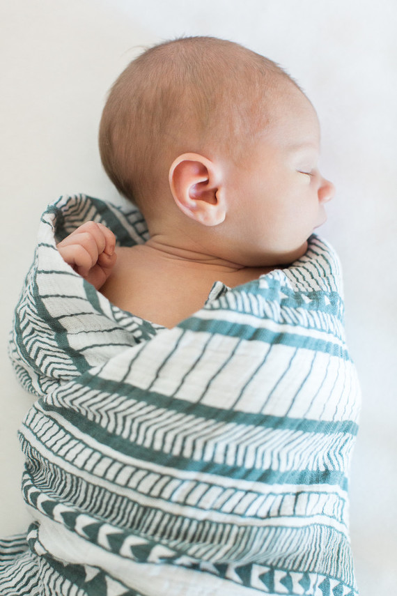 Indigo boho boy's nursery