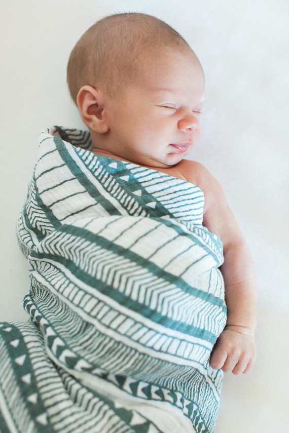 Indigo boho boy's nursery