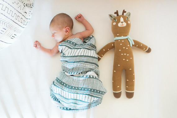 Indigo boho boy's nursery