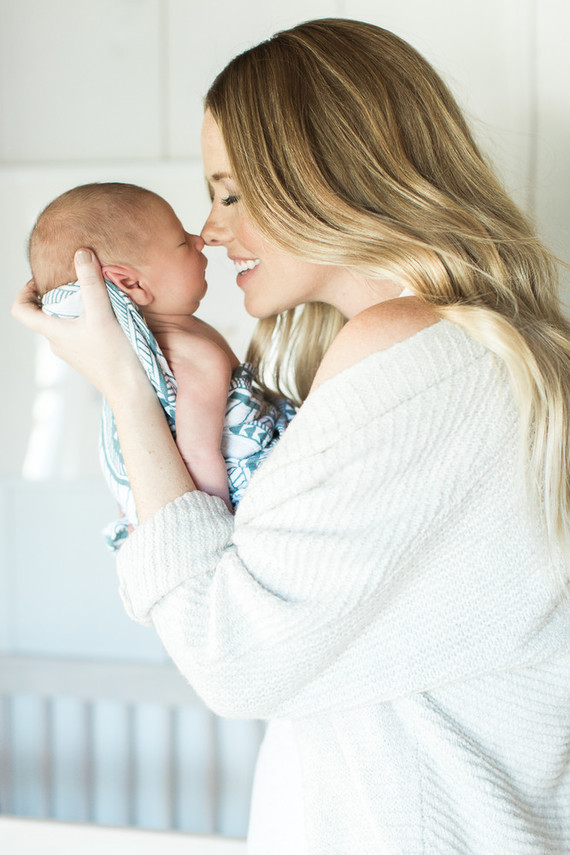 Indigo boho boy's nursery