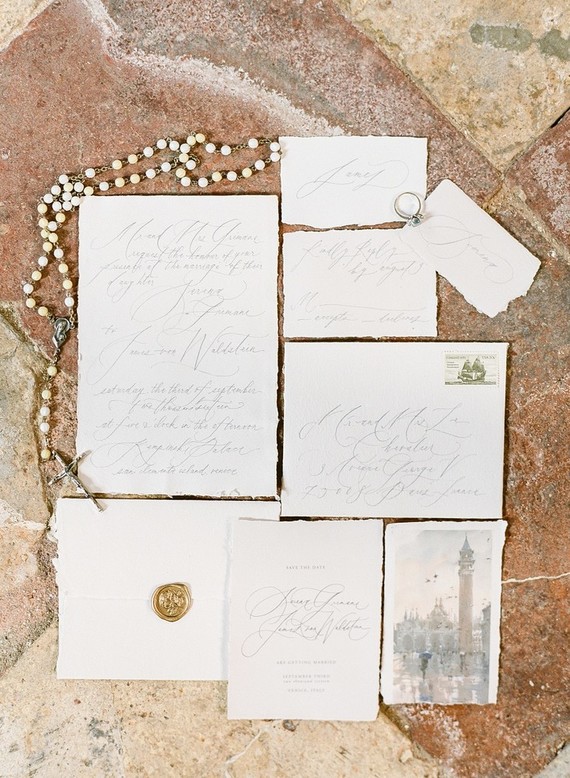 Romantic invitations