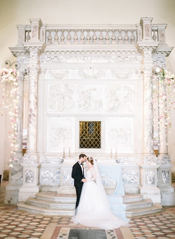 Italian wedding portrait