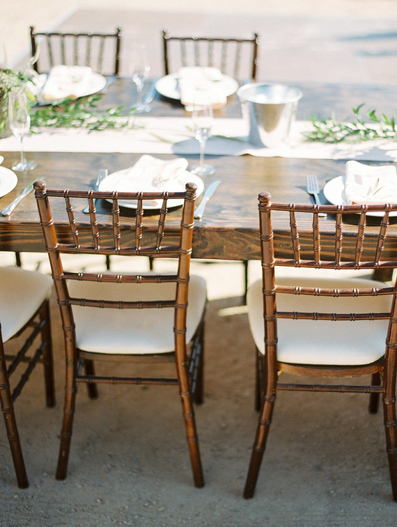 Rustic tablescape
