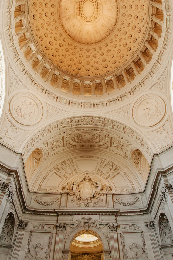San Francisco City Hall elopement Inspiration