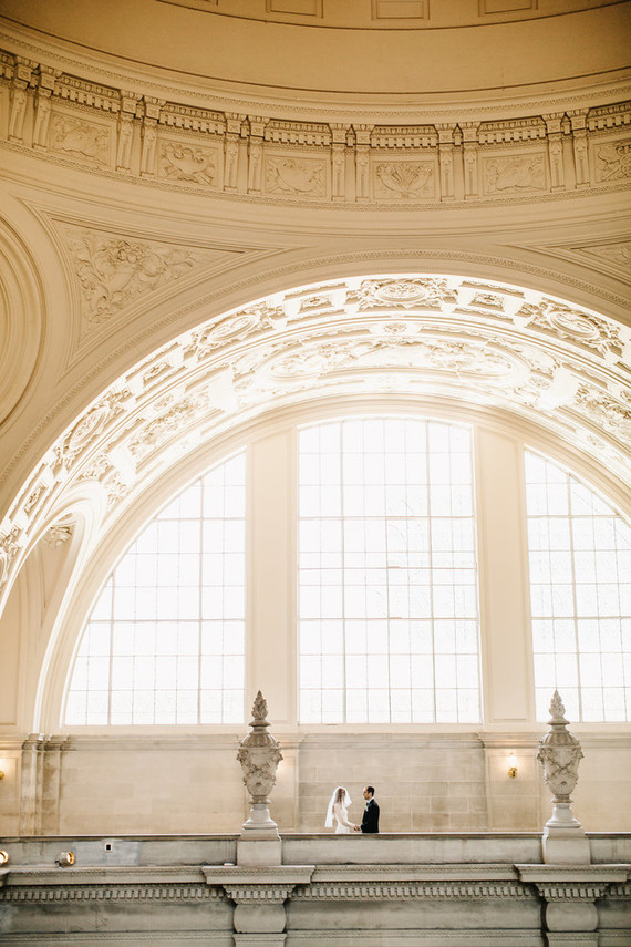 San Francisco City Hall elopement Inspiration