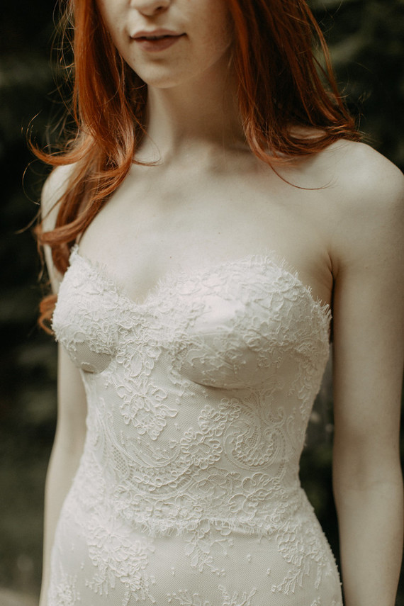 Modern Trousseau wedding dress Inspiration