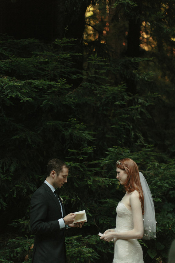 Muir woods elopement