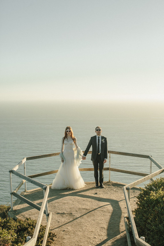 Muir woods wedding portraits