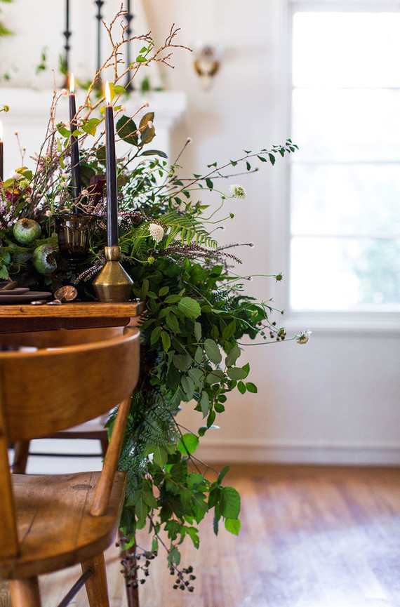 Foliage tablescape Inspiration