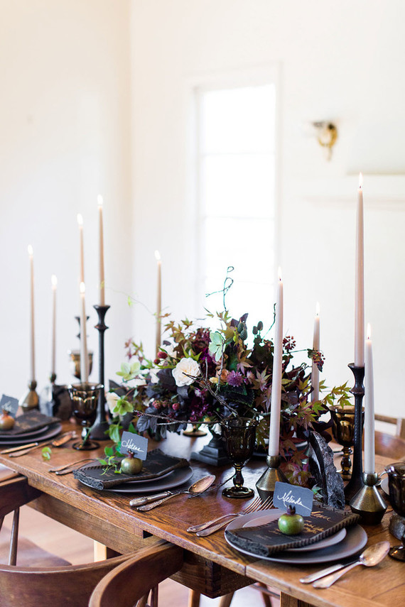 Foraged centerpiece
