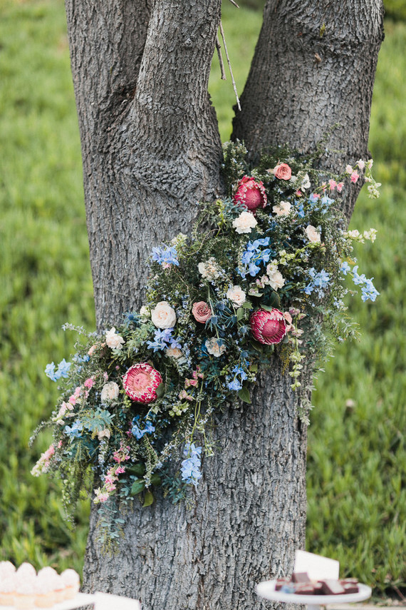 floral installation