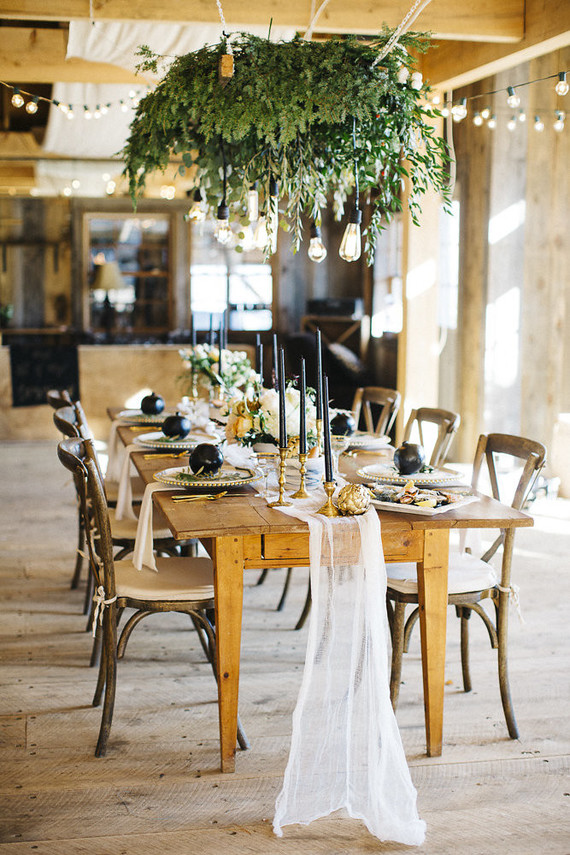 Fall tablescape