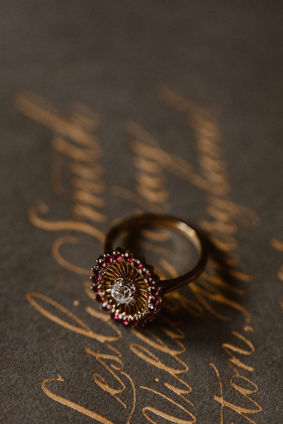 Trumpet & Horn wedding ring