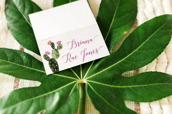 Colorful Palm Springs Inspired Bridal Shower