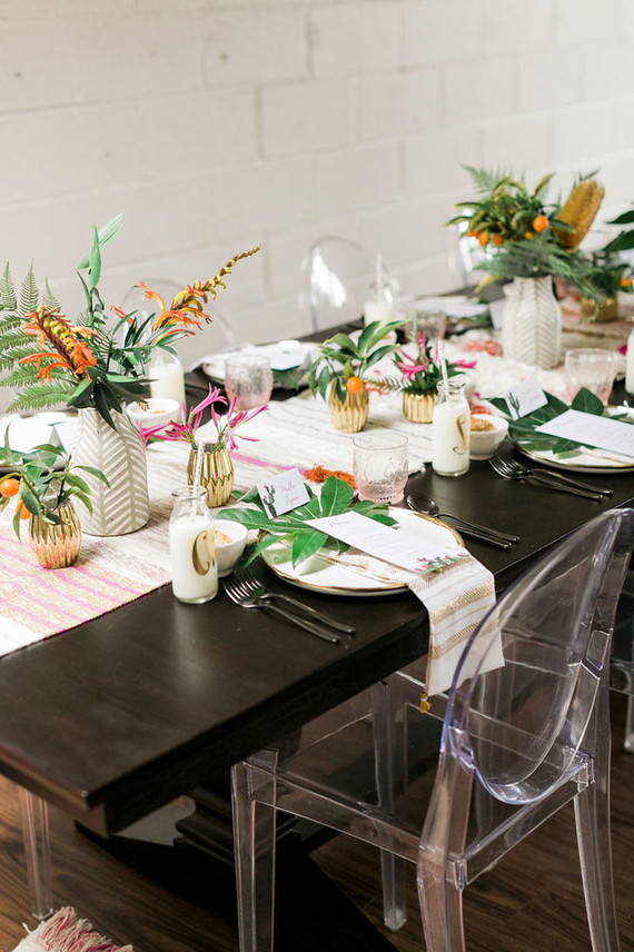 Colorful Palm Springs Inspired Bridal Shower