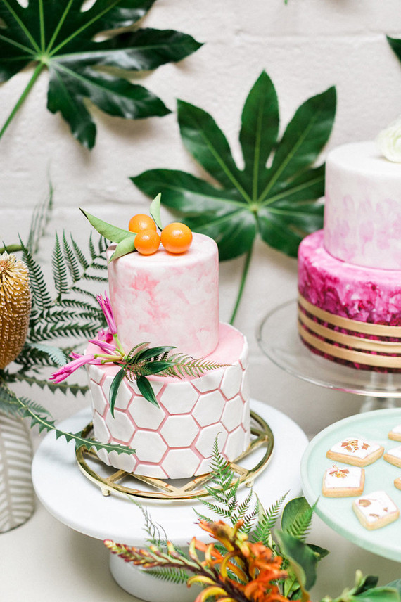 Colorful Palm Springs Inspired Bridal Shower