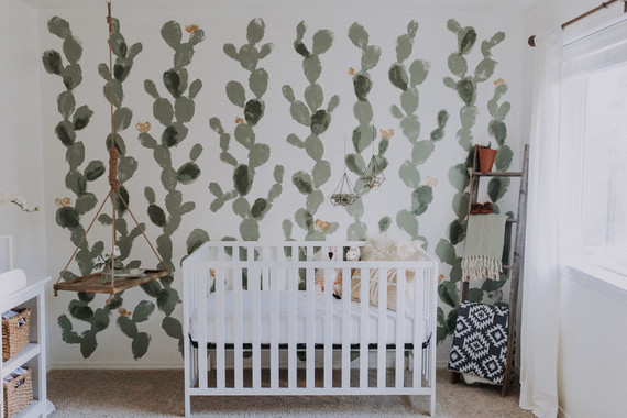 High Desert inspired girls nursery