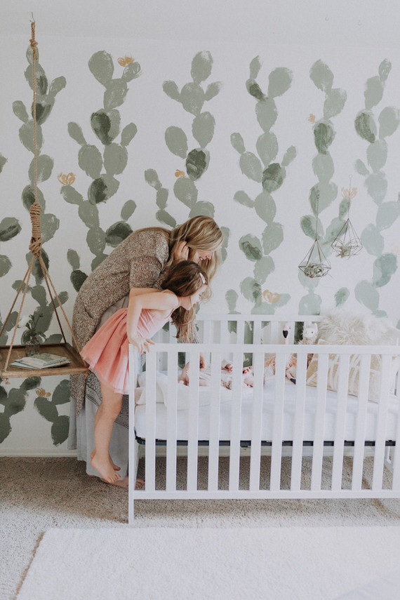 High Desert inspired girls nursery