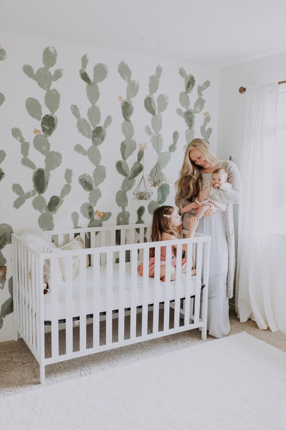 High Desert inspired girls nursery