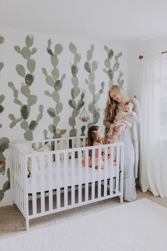 High Desert inspired girls nursery