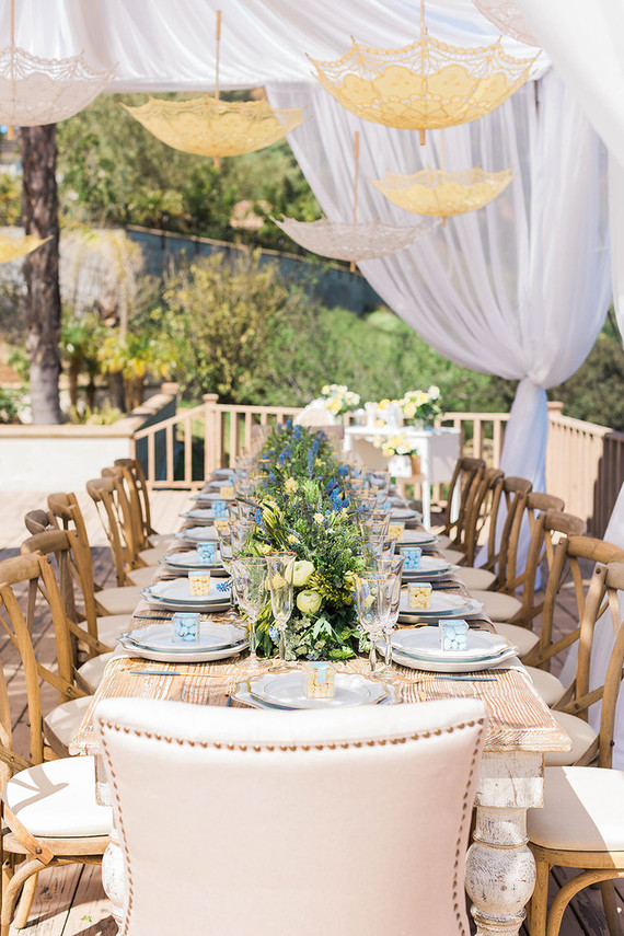 Spring french inspired baby shower