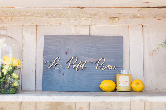 Spring french inspired baby shower Inspiration