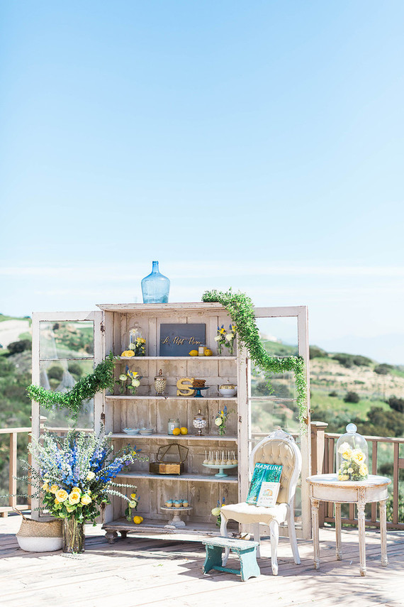 Spring french inspired baby shower Inspiration