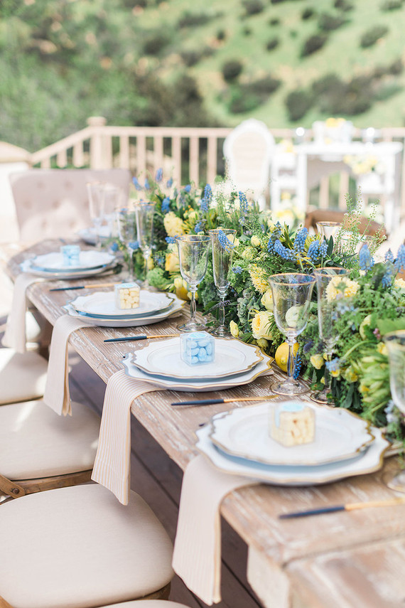 Spring french inspired baby shower