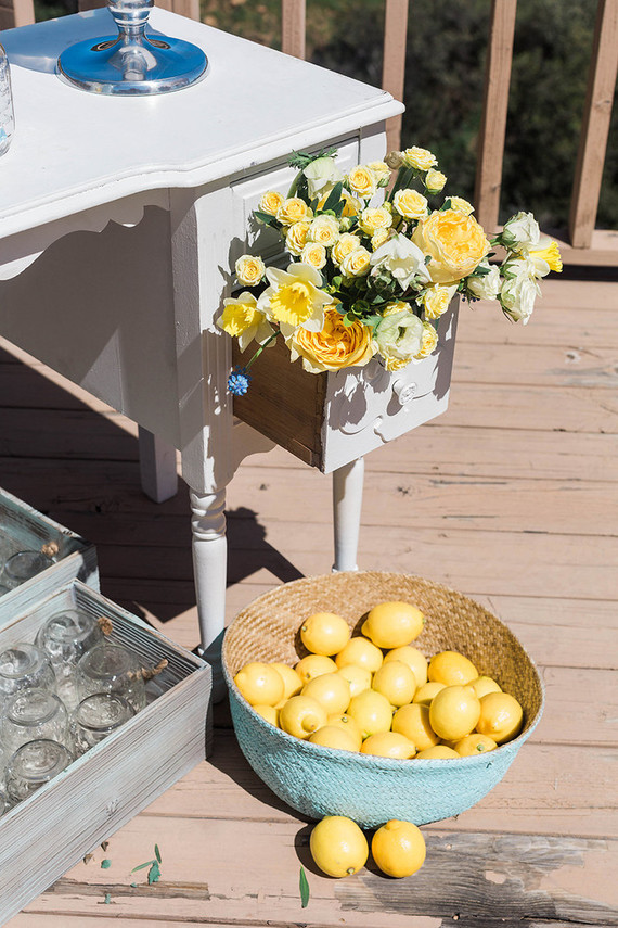 Spring french inspired baby shower