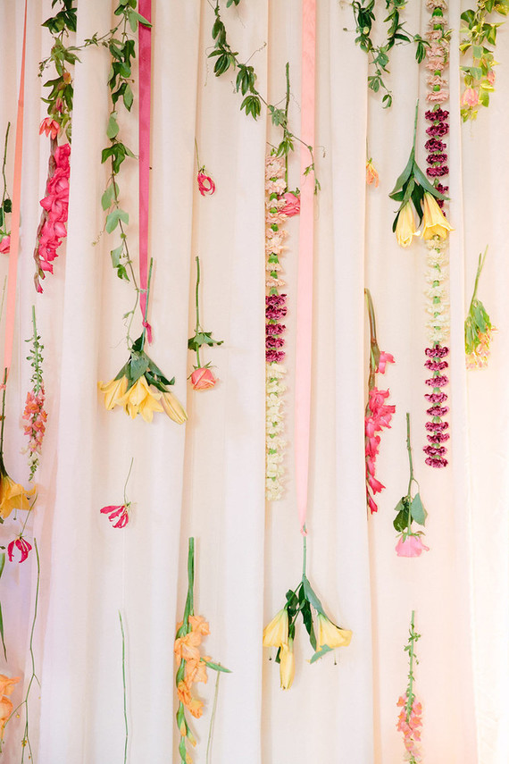 Hanging flowers