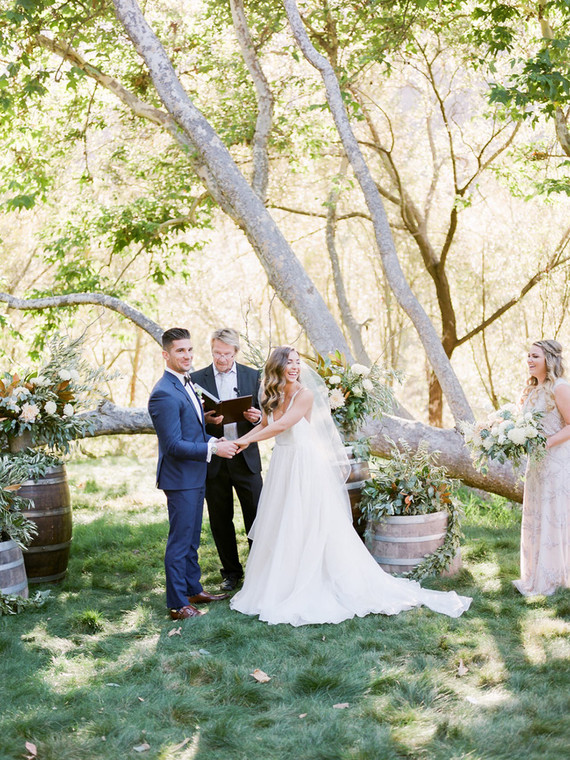 Romantic ranch wedding