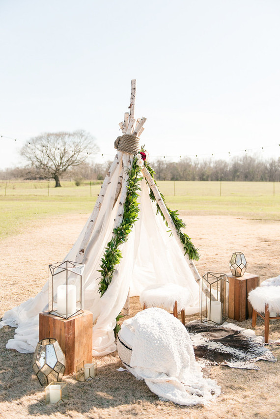 Southern bohemian wedding