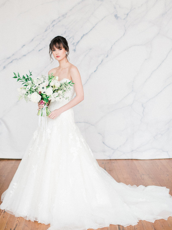 Modern Spring ceremony wedding inspiration Inspiration
